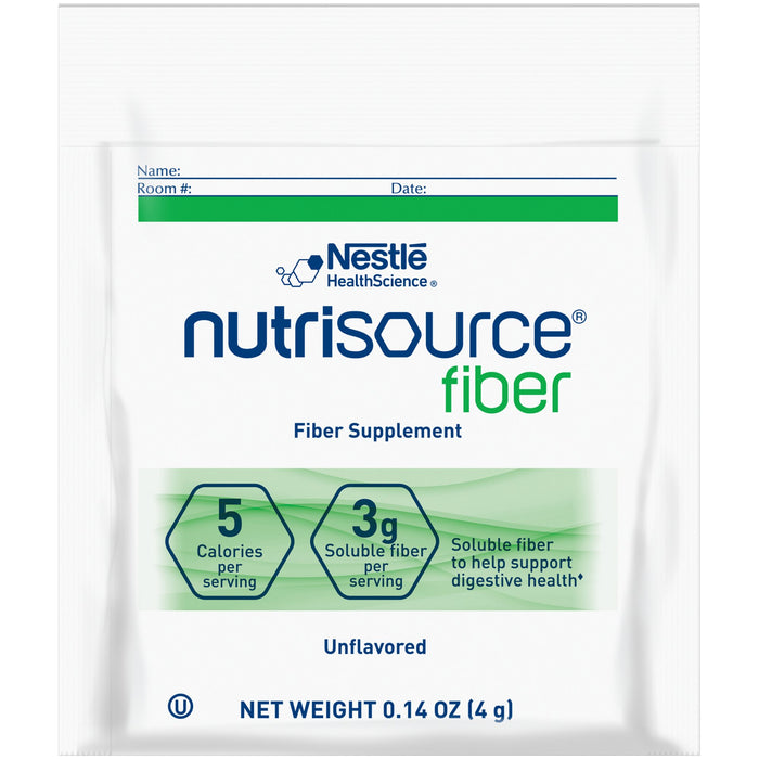 Nestle Healthcare Nutrition-10043900976485 Oral Supplement Nutrisource Fiber Unflavored Powder 4 Gram Individual Packet