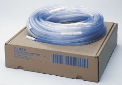 Cardinal-N66A Suction Connector Tubing Medi-Vac 6 Foot Length 0.25 Inch I.D. Sterile Maxi-Grip and Male / Male Connector Clear Smooth OT Surface NonConductive Plastic