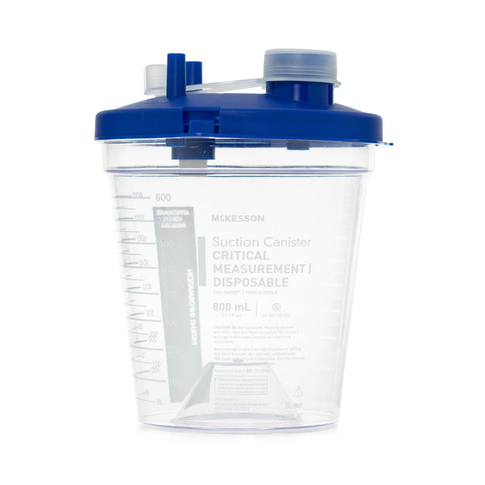 McKesson-16-43208-05 Suction Canister 800 mL Pour Lid