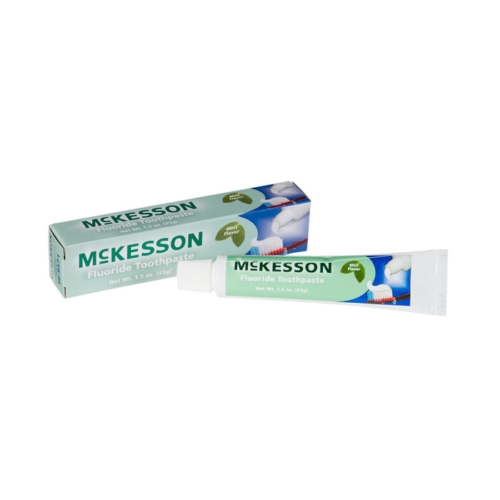 McKesson-16-9571 Toothpaste Mint Flavor 1.5 oz. Tube