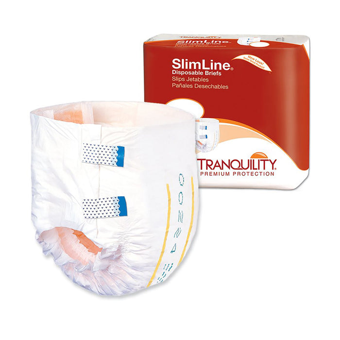 Principle Business Enterprises-2132 Unisex Adult Incontinence Brief Tranquility Slimline Large Disposable Heavy Absorbency