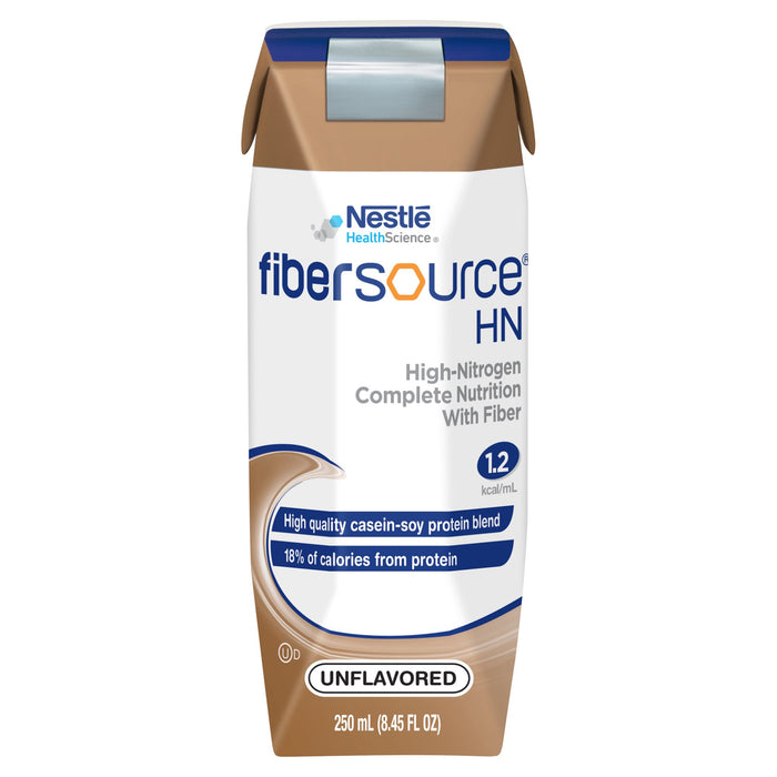 Nestle Healthcare Nutrition-10043900185504 Tube Feeding Formula Fibersource HN 8.45 oz. Carton Ready to Use Unflavored Adult