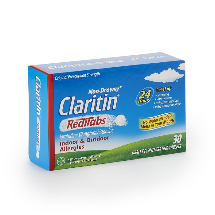 MSD Consumer Care-11523715703 Allergy Relief Claritin Redi Tabs 10 mg Strength Tablet 30 per Box