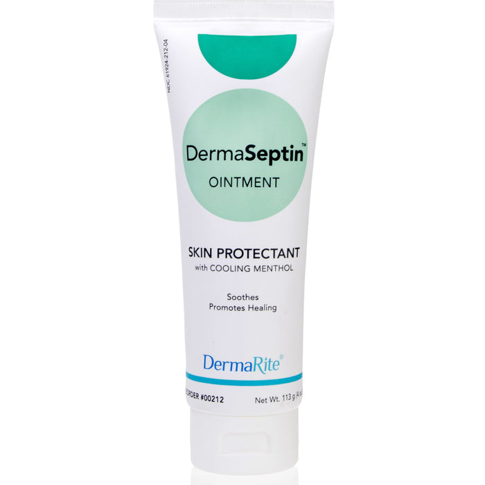 DermaRite Industries-00212 Skin Protectant DermaSeptin 4 oz. Tube Scented Ointment