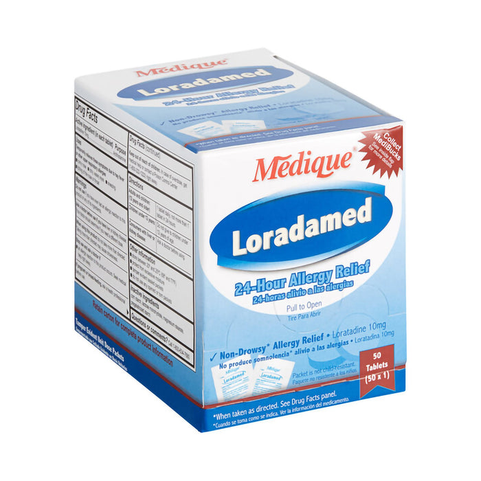 Medique Products-20350 Allergy Relief Loradamed 10 mg Strength Tablet 1 per Box