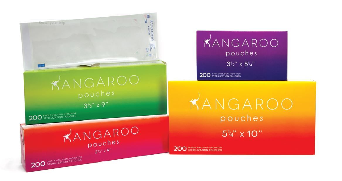 Kangaroo Sterilization Pouches Self-Sealing Box/200