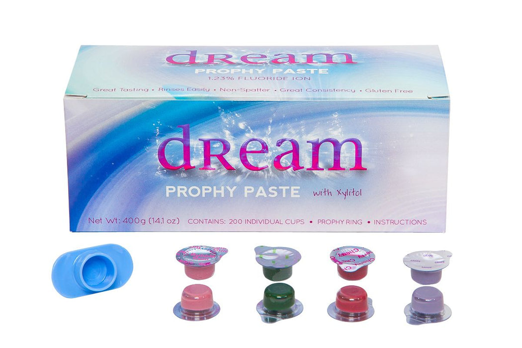 Dream Prophy Paste Cups Non-Splatter Box/200