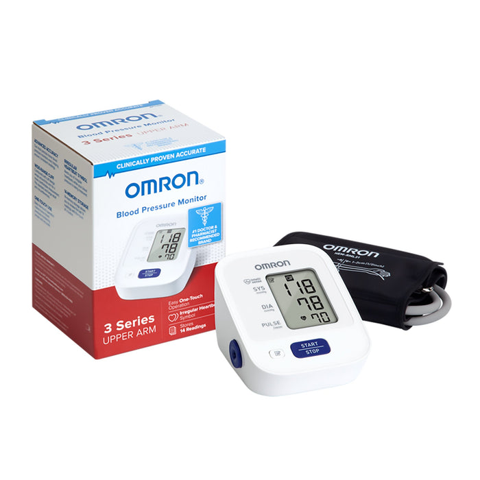 Omron Healthcare-BP7100 Digital Blood Pressure Monitor Omron3 Series 1-Tube Automatic Large Cuff