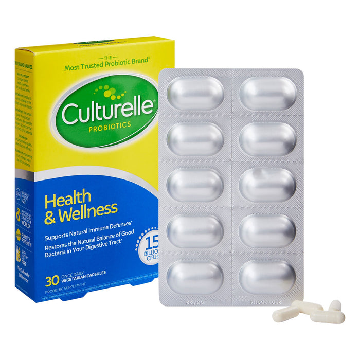 Connetics Corporation-49100036374 Probiotic Dietary Supplement Culturelle 30 per Bottle Capsule