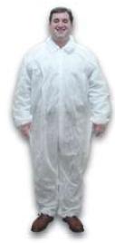 Dukal-382XL Coverall X-Large White Disposable NonSterile