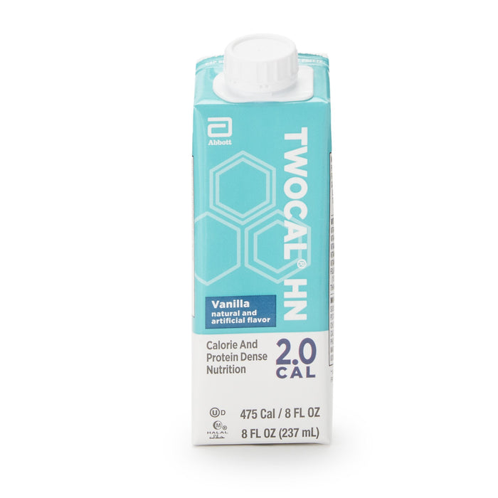 Abbott Nutrition-64809 Oral Supplement / Tube Feeding Formula TWOCAL HN Vanilla Flavor Ready to Use 8 oz. Carton