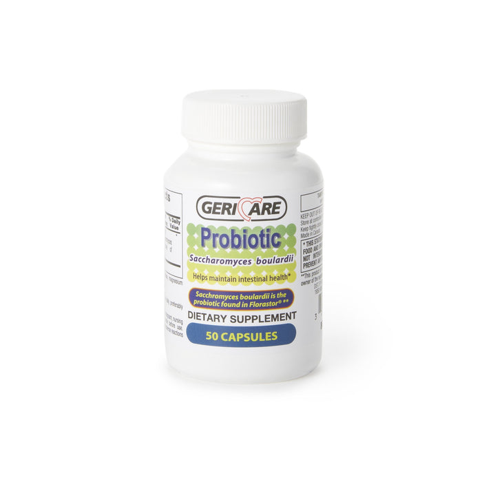 McKesson-57896086905 Probiotic Dietary Supplement Geri-Care 50 per Bottle Capsule