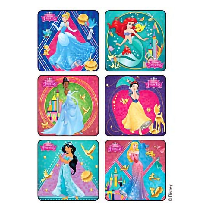 Medibadge-1629 Disney 75 per Unit Princesses Glitter Sticker