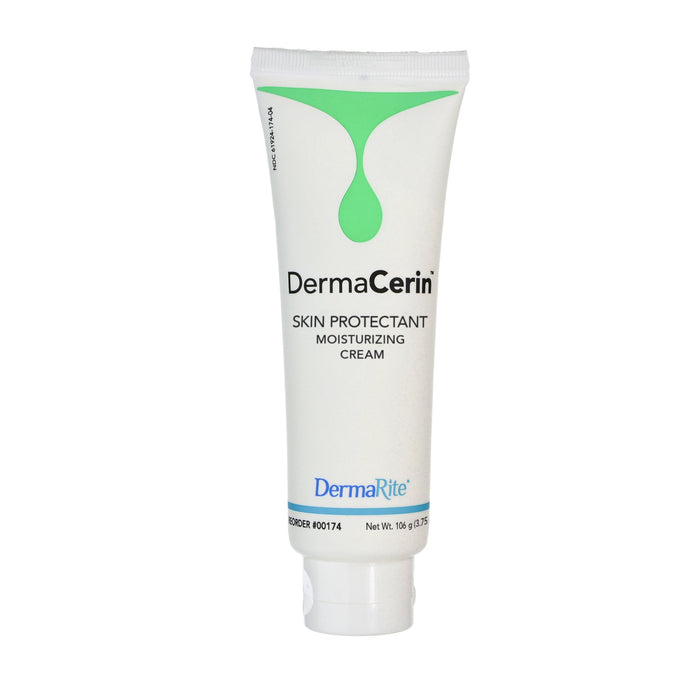 DermaRite Industries-00175 Skin Protectant DermaCerin 8 oz. Tube Unscented Cream