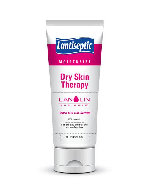 DermaRite Industries-LS0410 Skin Protectant Lantiseptic Dry Skin Therapy 4 oz. Tube Lanolin Scent Cream