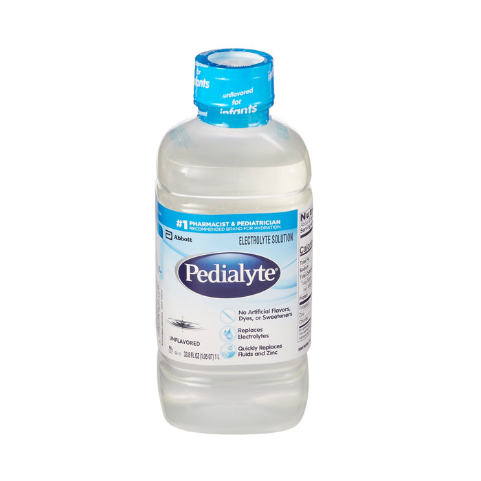 Abbott Nutrition-00336 Oral Electrolyte Solution Pedialyte Unflavored 33.8 oz.