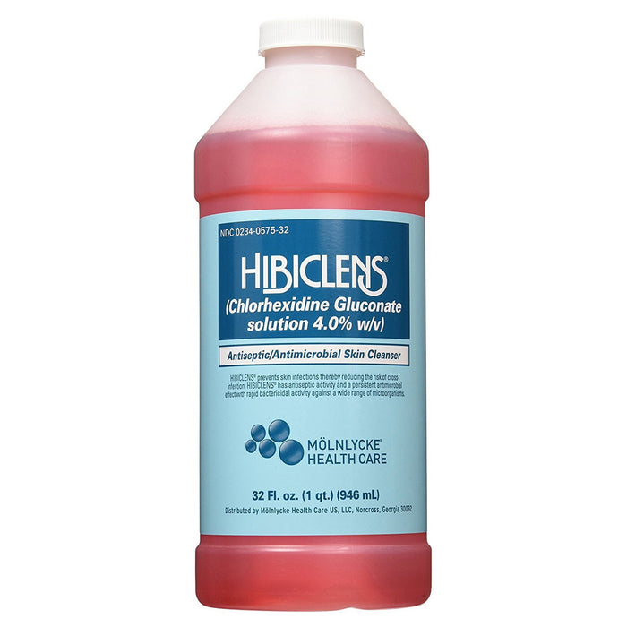 Molnlycke-57532 Antiseptic / Antimicrobial Skin Cleanser Hibiclens 32 oz. Bottle 4% Strength CHG (Chlorhexidine Gluconate) NonSterile