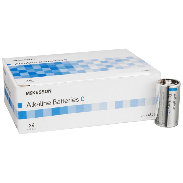 McKesson-4857 Alkaline Battery C Cell 1.5V Disposable 24 Pack