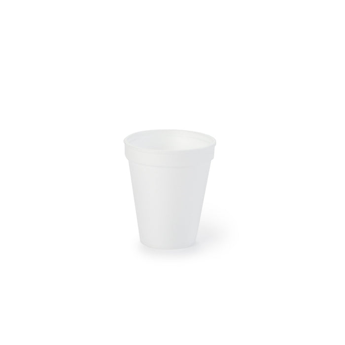 RJ Schinner Co-8C8W Drinking Cup WinCup 8 oz. White Styrofoam Disposable