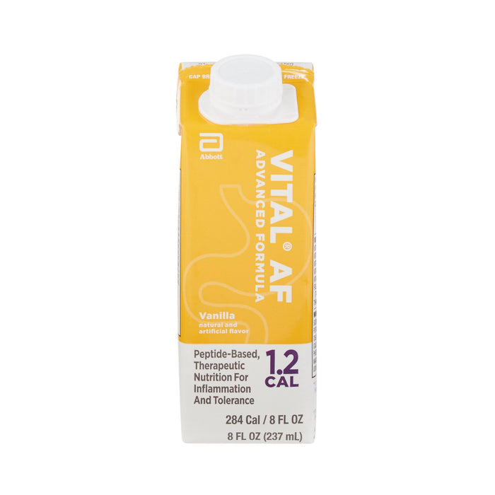 Abbott Nutrition-64828 Oral Supplement / Tube Feeding Formula VITAL AF 1.2 CAL Vanilla Flavor Ready to Use 8 oz. Carton