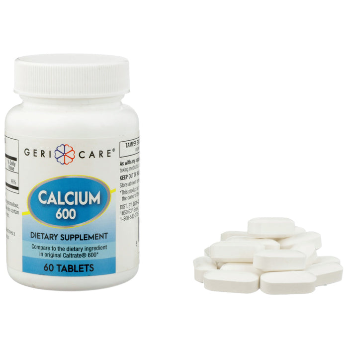 McKesson-746-06-GCP Joint Health Supplement Geri-Care 600 mg Strength Caplet 60 per Bottle