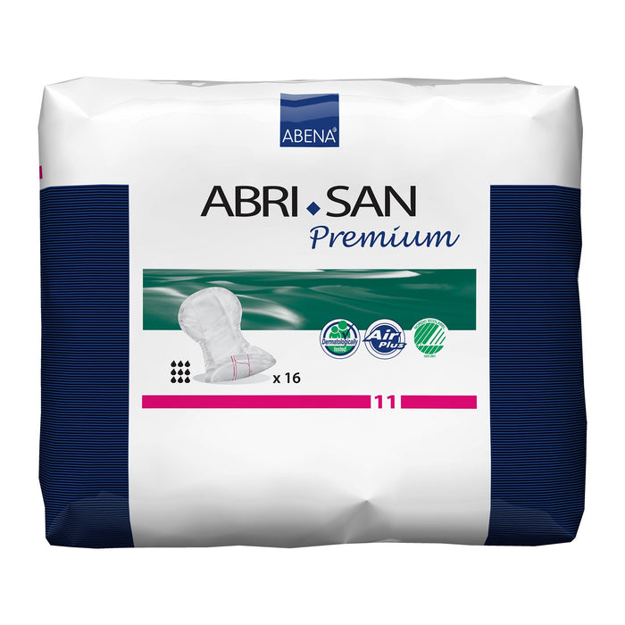 Abena North America-9389 Incontinence Liner Abri-San Premium 28 Inch Length Heavy Absorbency Fluff / Polymer Core Level 11 Adult Unisex Disposable