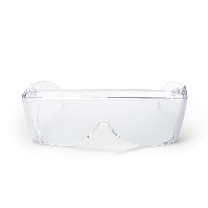 Dioptics-2125B.FGX Protective Goggles Ocushield Clear Tint Polycarbonate Lens Clear Frame Elastic Strap One Size Fits Most