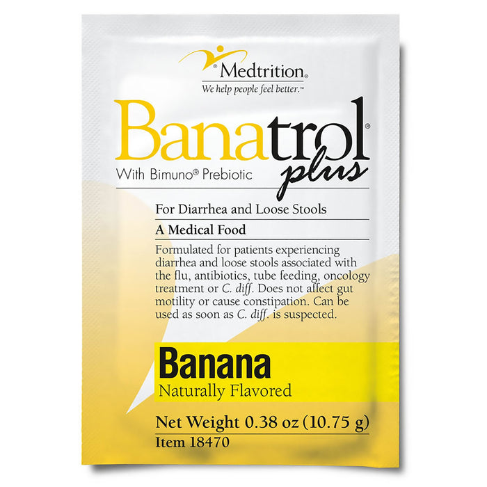 Medtrition/National Nutrition-18470 Oral Supplement / Tube Feeding Formula Banatrol Plus Banana Flavor Powder 11 Gram Individual Packet