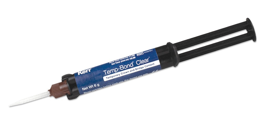 Temp-Bond Clear Automix 5mL Syringe