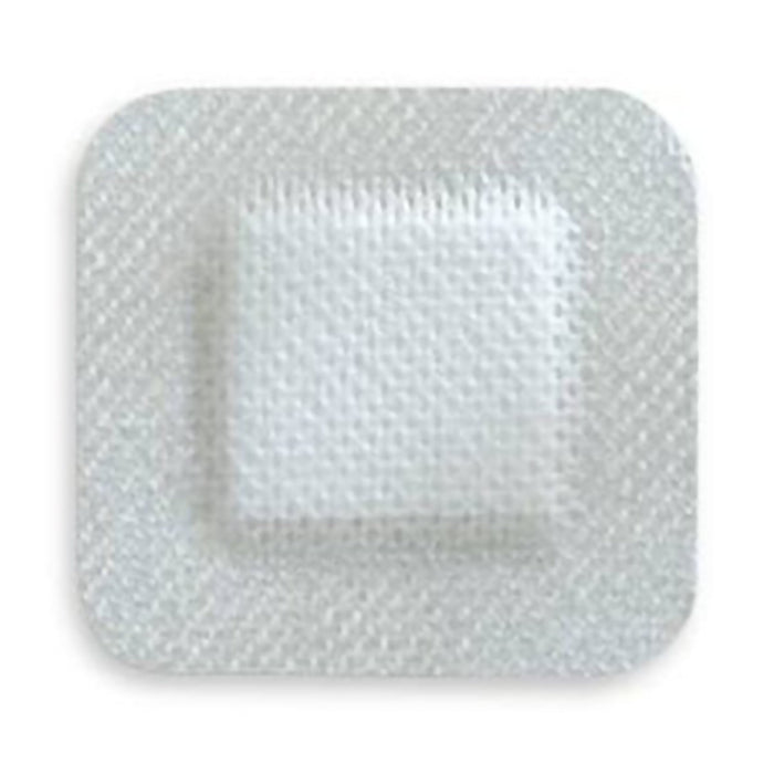 McKesson-16-89244 Adhesive Dressing 4 X 4 Inch Nonwoven Gauze Square White NonSterile