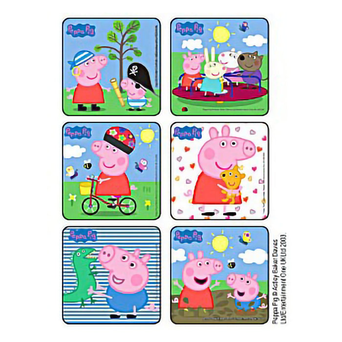Medibadge-1634 Kids Love Stickers 75 per Unit Peppa Pig Sticker