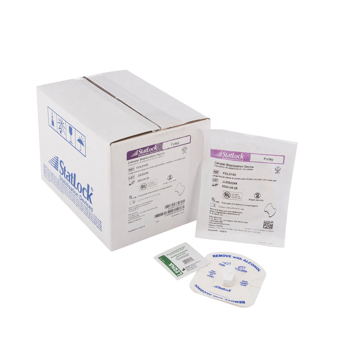 Bard-FOL0100 Foley Catheter Secure Statlock
