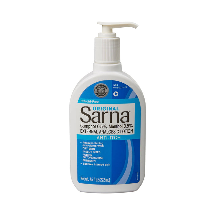 Emerson Healthcare-00316022975 Itch Relief Sarna 0.5% - 0.5% Strength Lotion 7.5 oz. Bottle