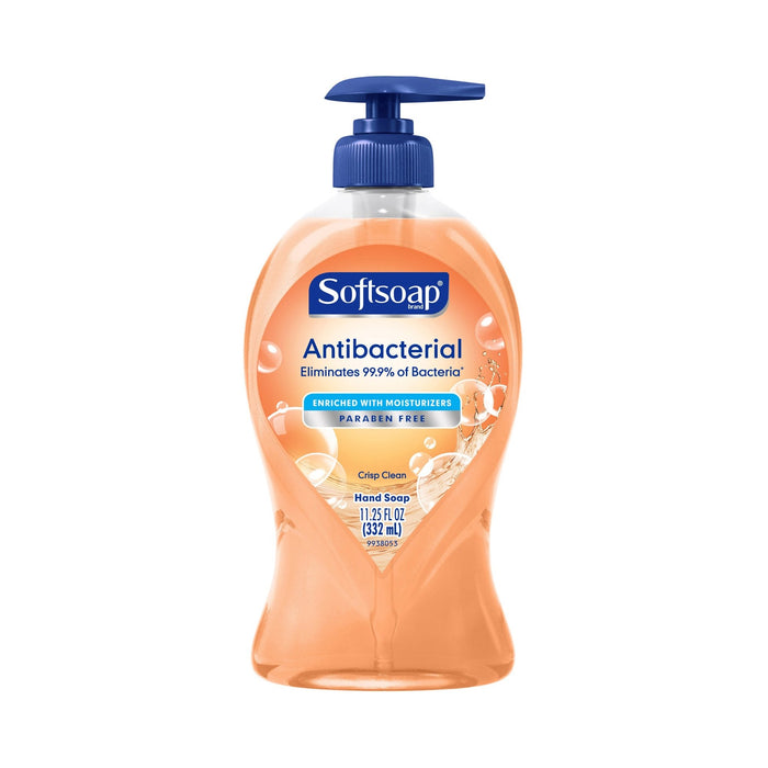 RJ Schinner Co-US03562A Antibacterial Soap Softsoap Liquid 11.25 oz. Pump Bottle Clean Scent