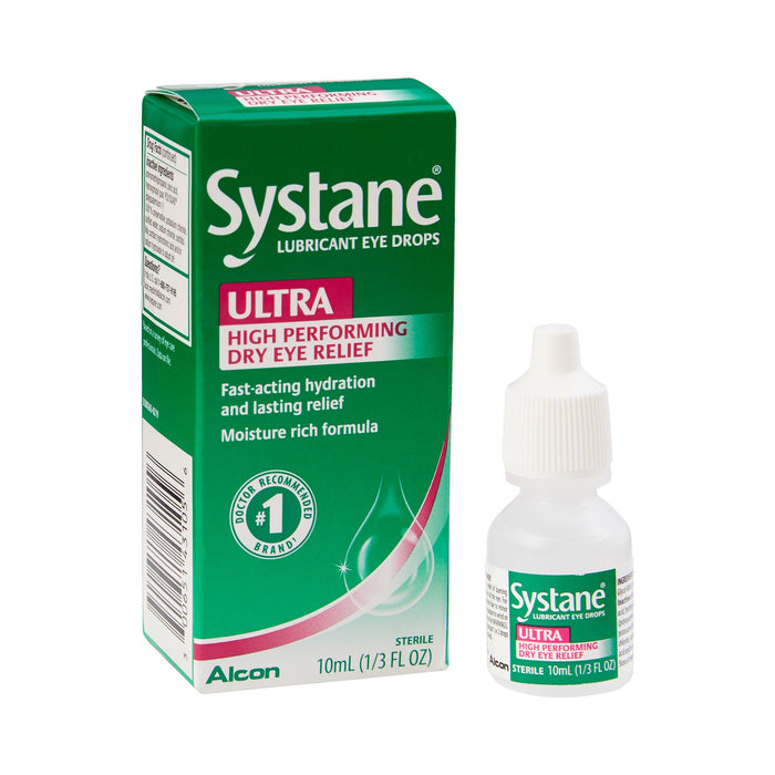 Alcon-00065143105 Eye Lubricant Systane Ultra 0.34 oz. Eye Drops