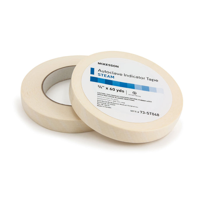 McKesson-73-ST48 Steam Indicator Tape 3/4 Inch X 60 Yard Steam