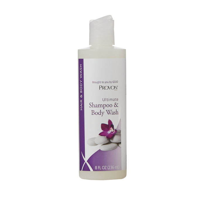 GOJO-4227-48 Shampoo and Body Wash PROVON 8 oz. Flip Top Bottle Herbal Scent
