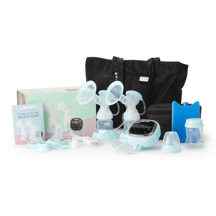 Zev Supplies Corp-NY Z2 BUNDLE Double Electric Breast Pump Kit Zomee