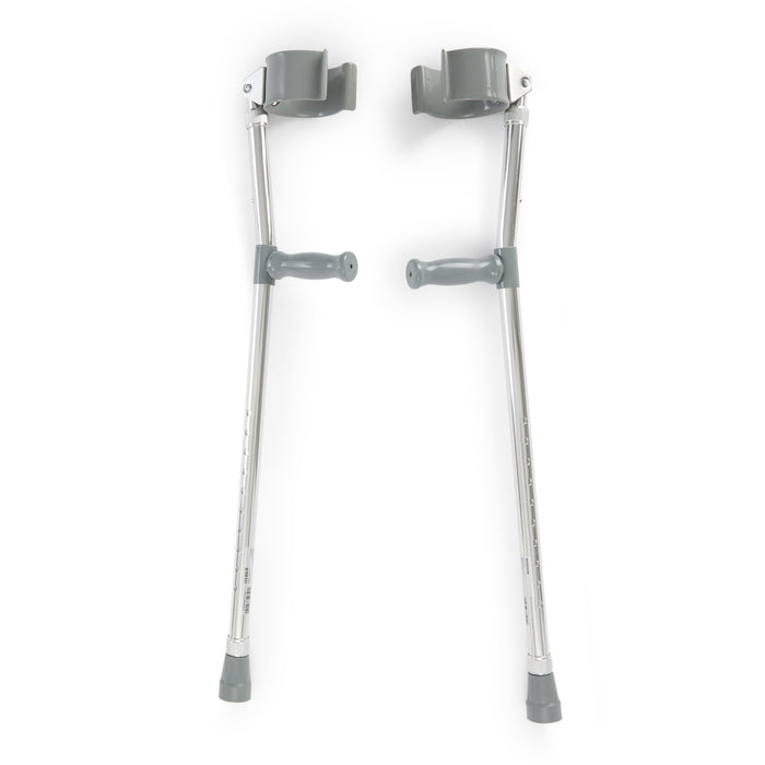 McKesson-146-10403 Forearm Crutches Adult Steel Frame 300 lbs. Weight Capacity