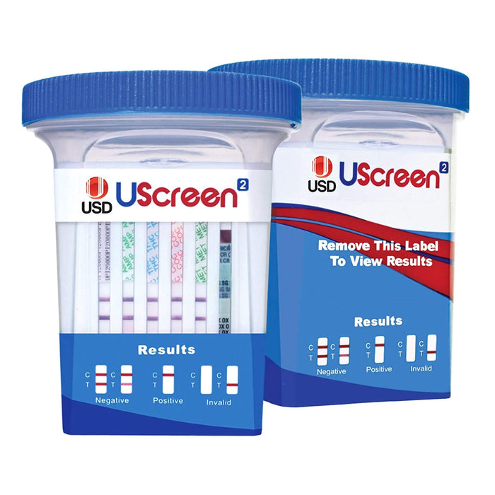 Abbott Rapid Dx North America LLC-USSCUPA-12BUP300 Drugs of Abuse Test UScreen² 12-Drug Panel with Adulterants Urine Sample 25 Tests CLIA Waived