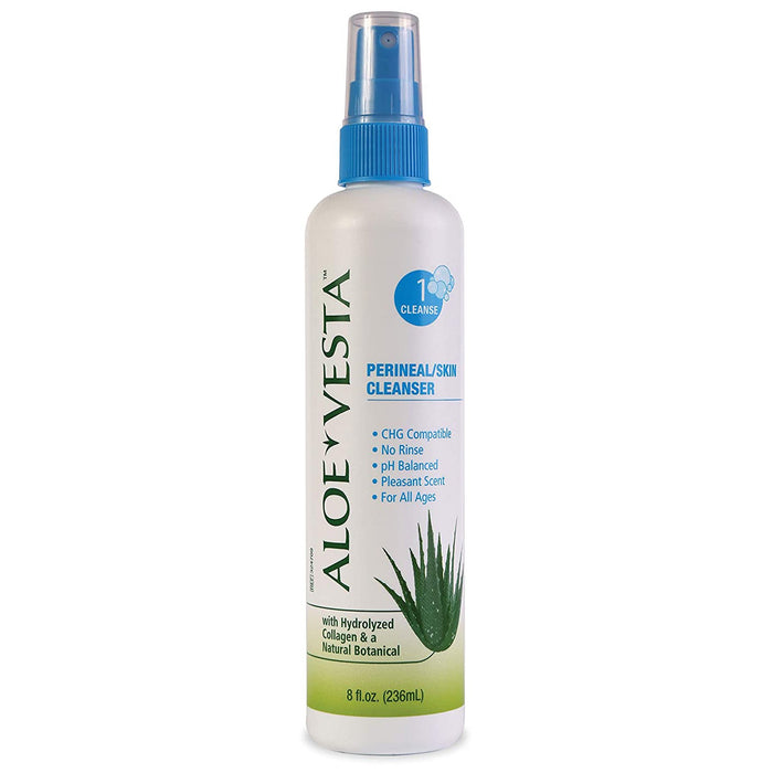 Medline-324709 Perineal Wash Aloe Vesta Liquid 8 oz. Pump Bottle Citrus Scent