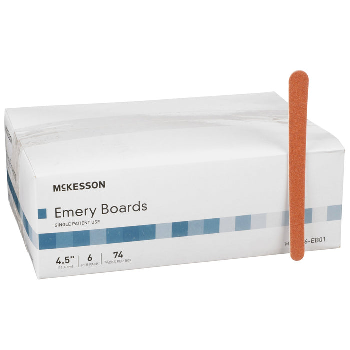 McKesson-16-EB01 Emery Board Terra Cotta 4-1/2 Inch