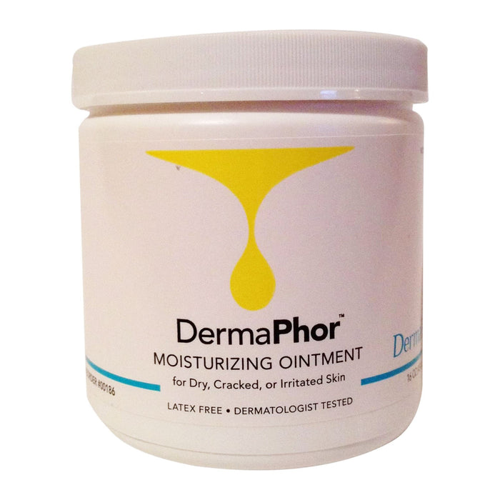DermaRite Industries-00186 Skin Protectant DermaPhor 16 oz. Jar Unscented Ointment