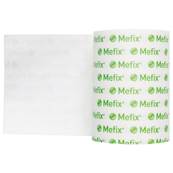 Molnlycke-311099 Dressing Retention Tape with Liner Mefix Perforated Liner Nonwoven Spunlace Polyester 4 Inch X 11 Yard White NonSterile