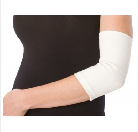 DJO-79-81215 Elbow Support PROCARE Medium Pull-On 9 to 10 Inch Circumference White