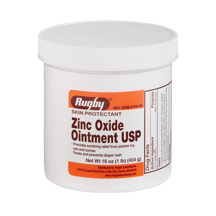 Major Pharmaceuticals-00536131698 Skin Protectant Rugby 16 oz. Jar Ointment