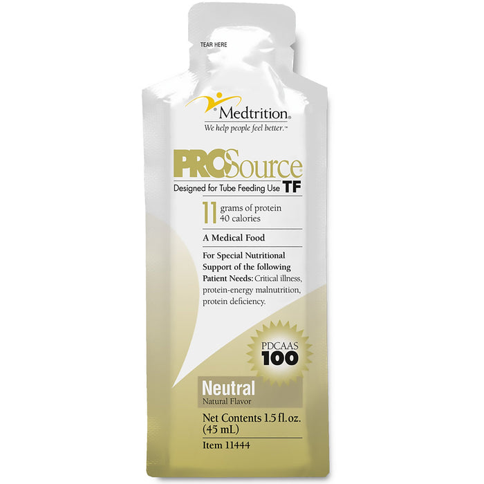 Medtrition/National Nutrition-11444 Tube Feeding Formula ProSource TF 45 mL Pouch Ready to Hang Unflavored Adult